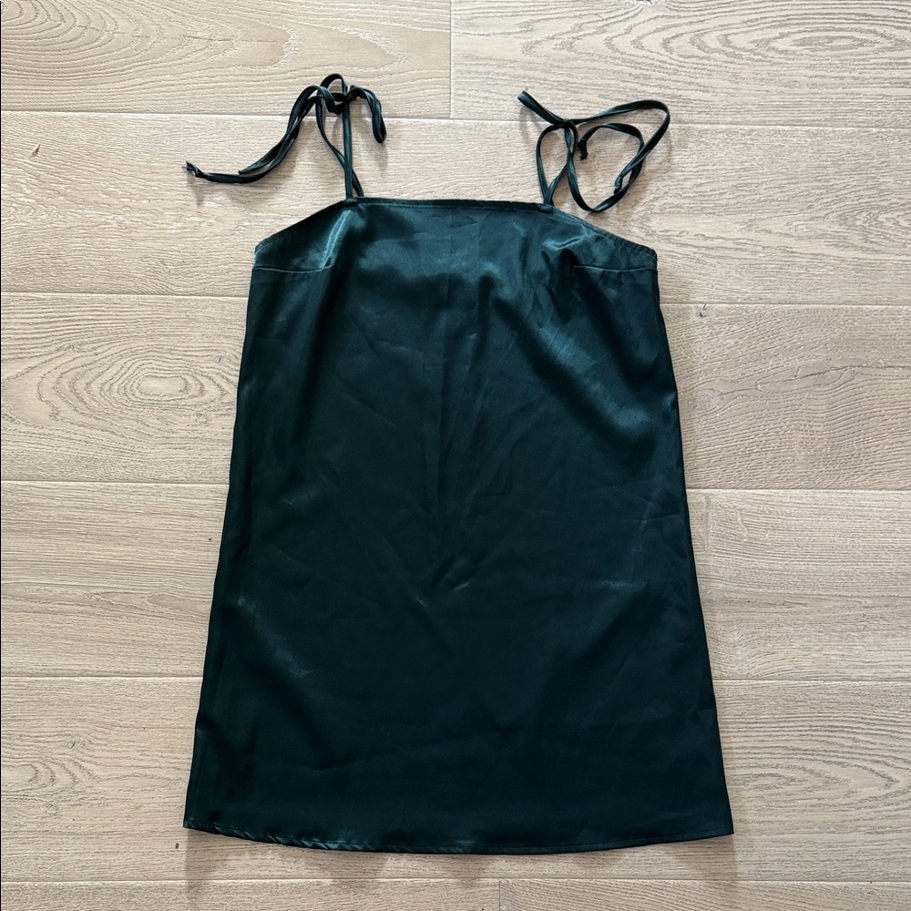 Urban Renewal Emerald Satin Garment
